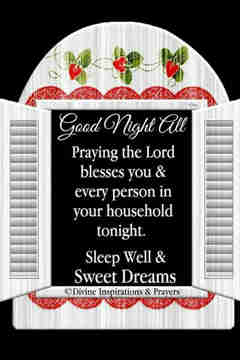 Good Night Prayer